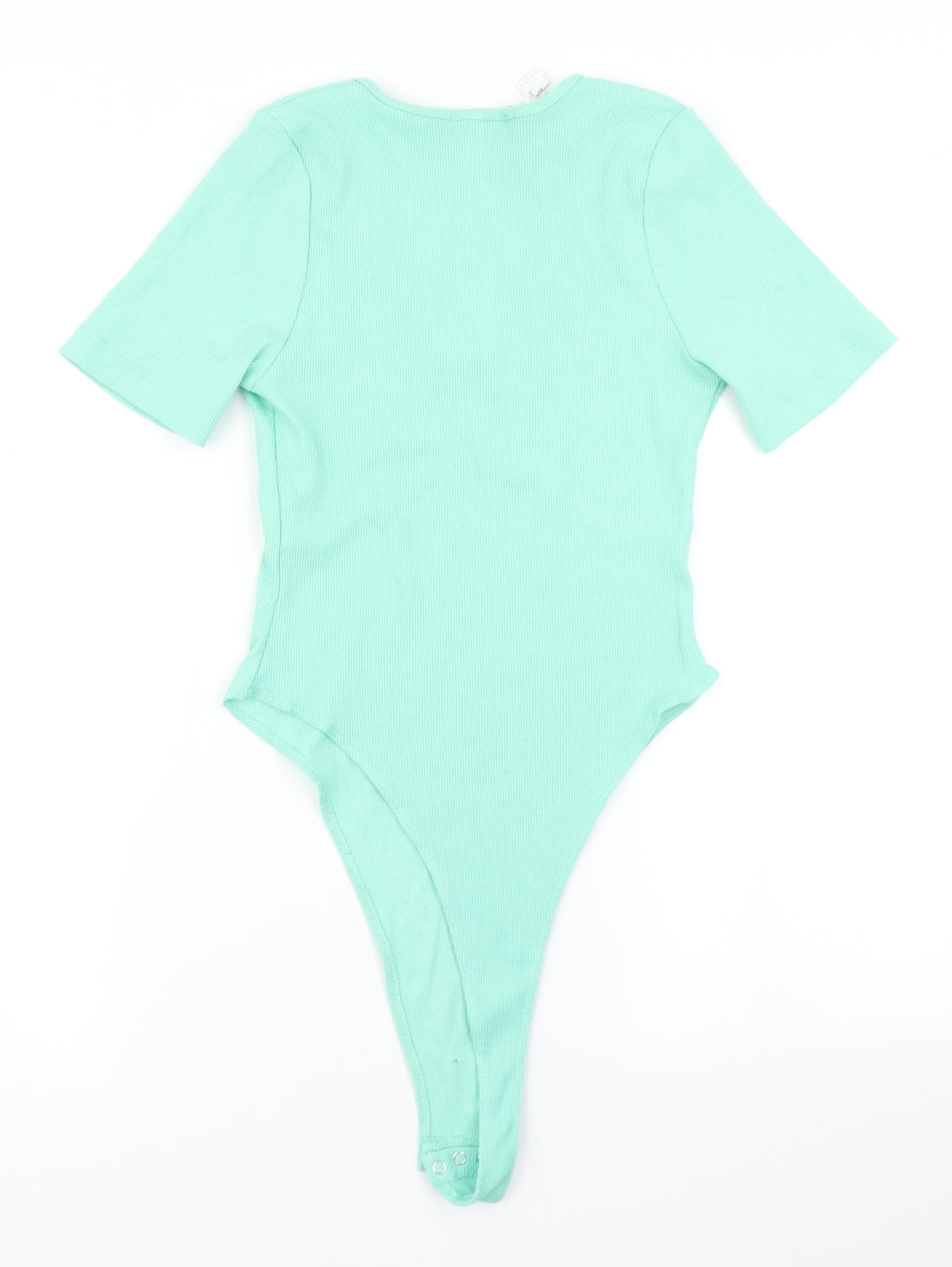 Boohoo Womens Green   Bodysuit One-Piece Size 12