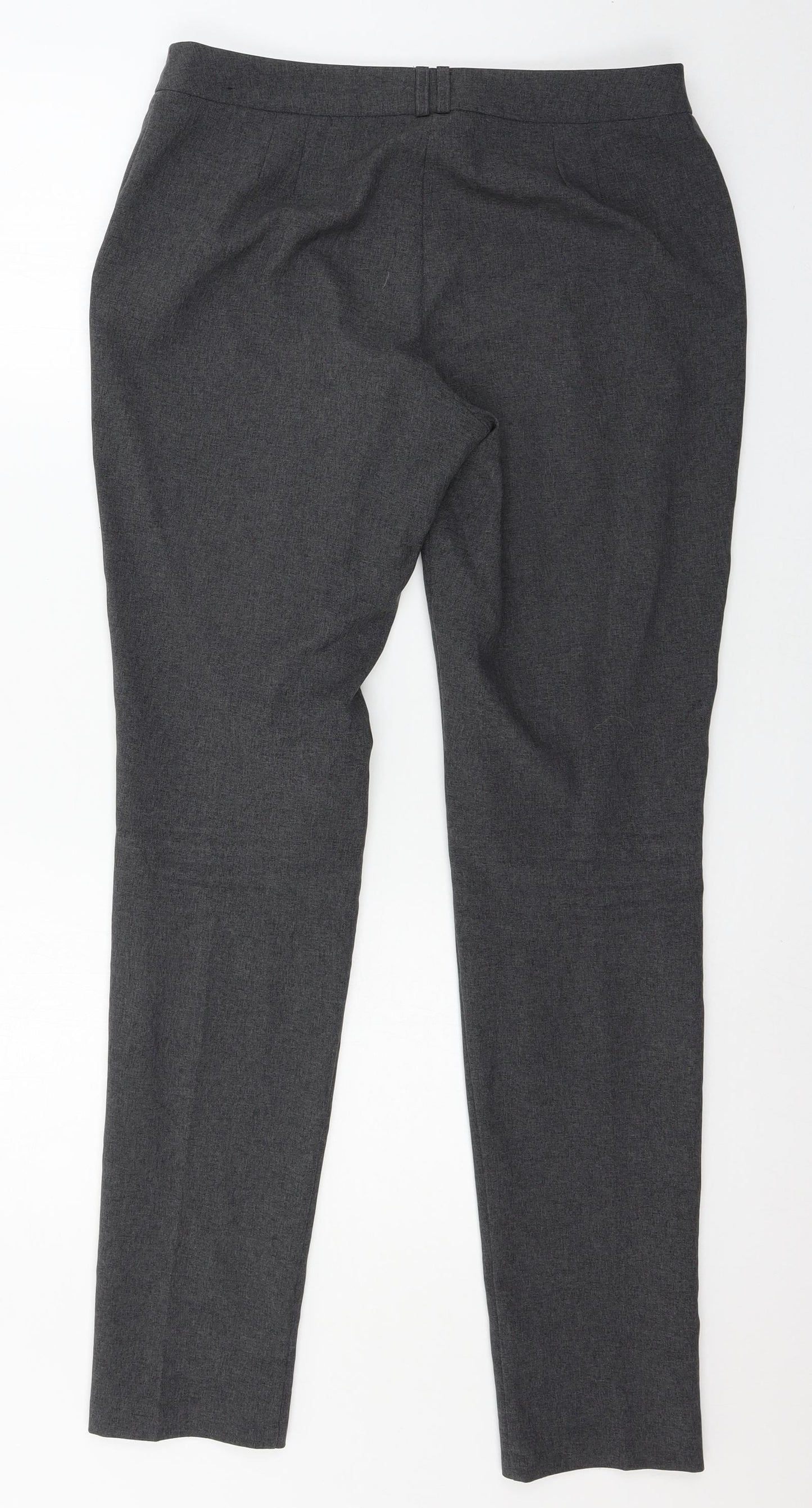Atmosphere Womens Grey   Trousers  Size 10 L31 in