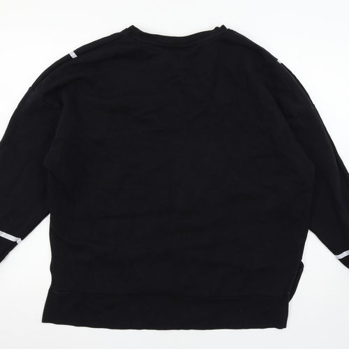Primark Womens Black  Jersey Pullover Sweatshirt Size 12  - NASA