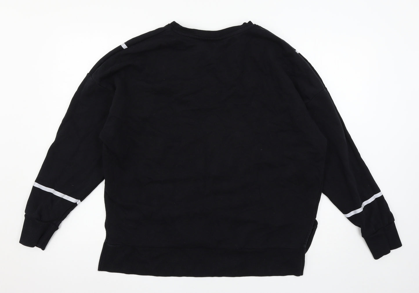 Primark Womens Black  Jersey Pullover Sweatshirt Size 12  - NASA