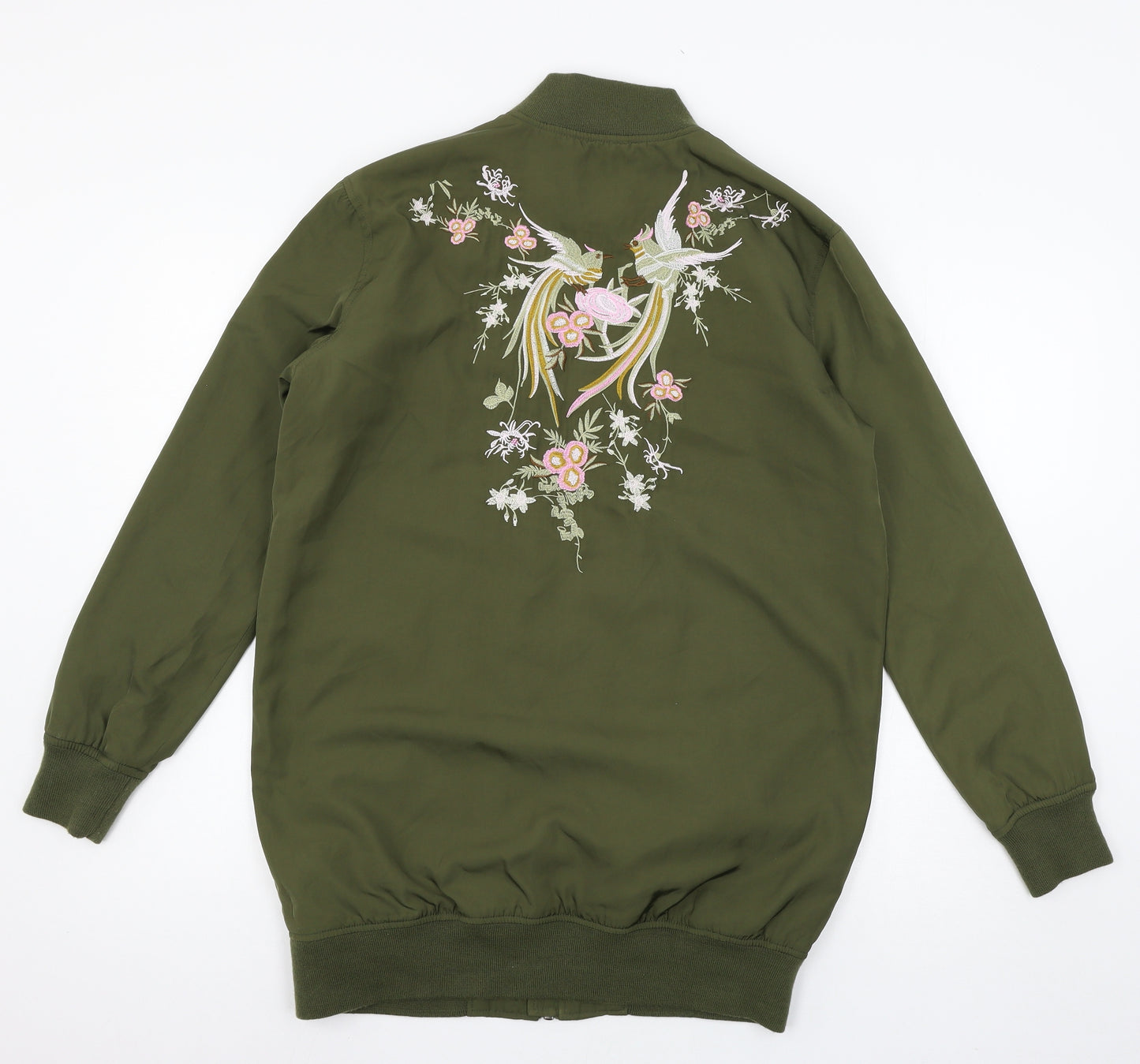 Atmosphere Womens Green Floral  Jacket  Size 8