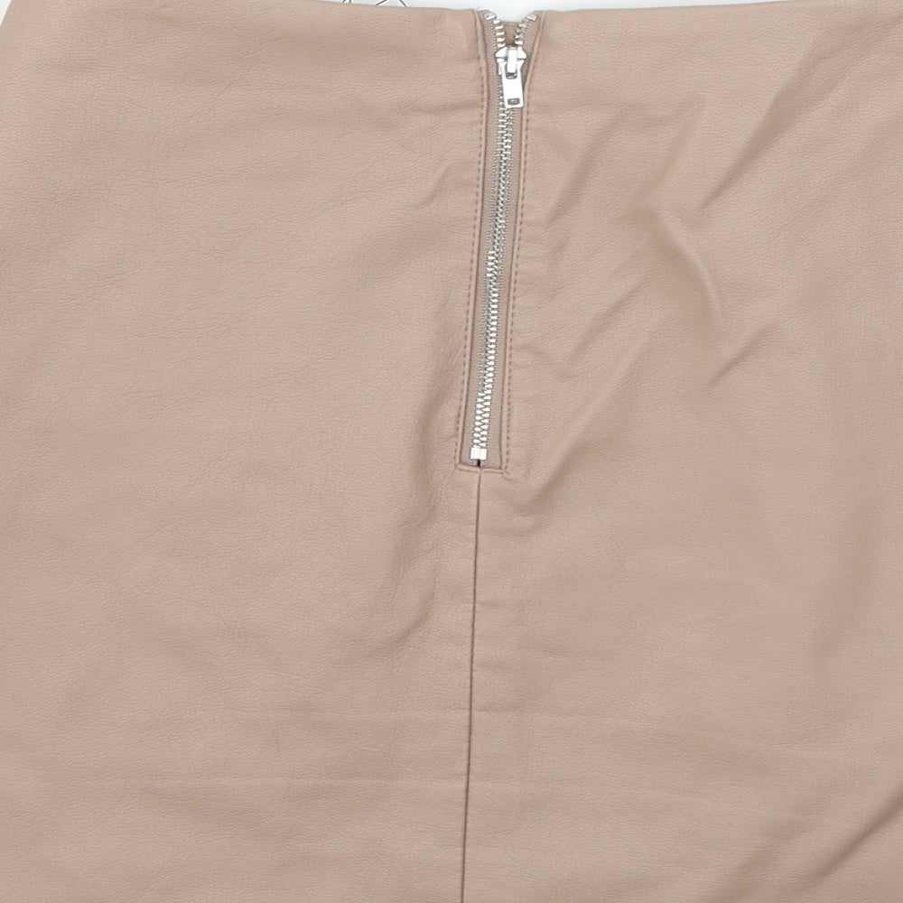 Primark Womens Pink   A-Line Skirt Size 10