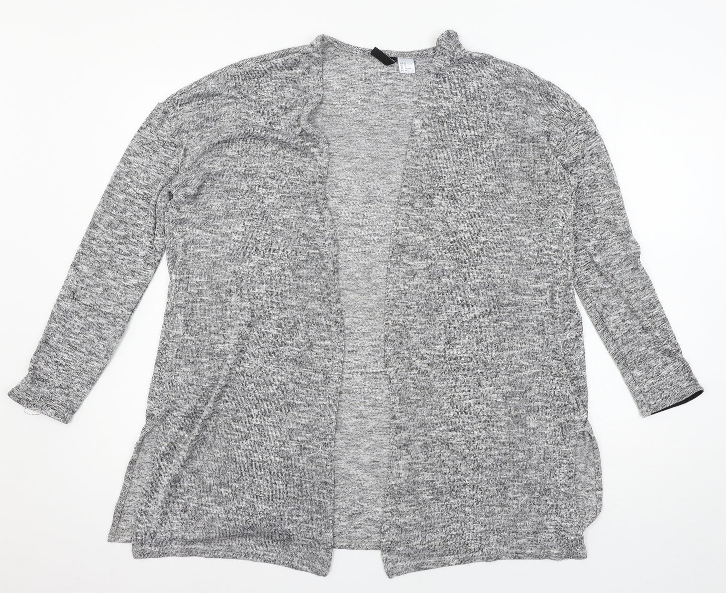 Divided Womens Grey  Knit Cardigan Jumper Size M