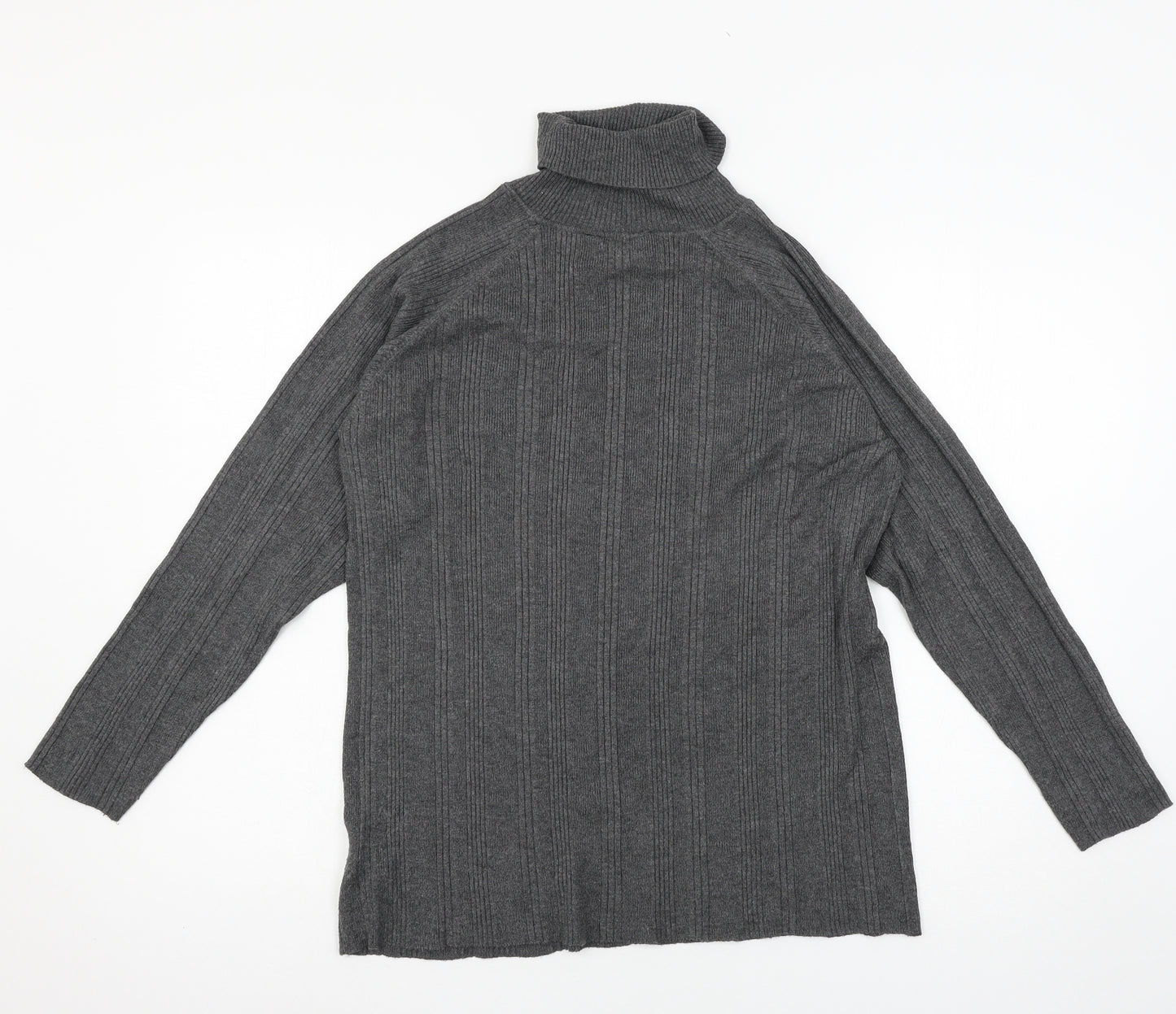 F&F Womens Grey  Knit Pullover Jumper Size 20