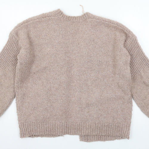TU Womens Pink  Knit Cardigan Jumper Size 16