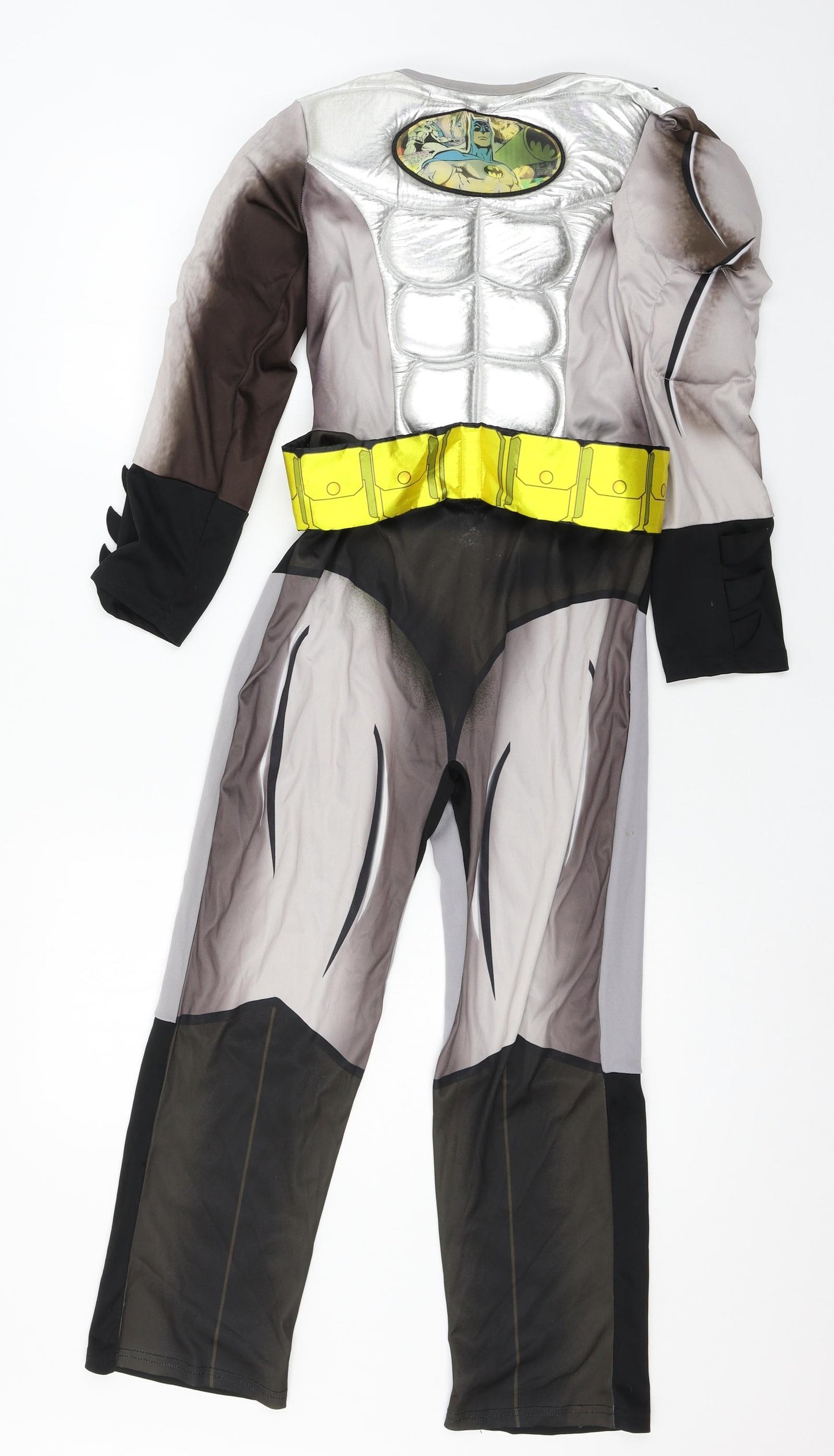 Batman Boys Grey Geometric   One Piece Size 9-10 Years  - Batman