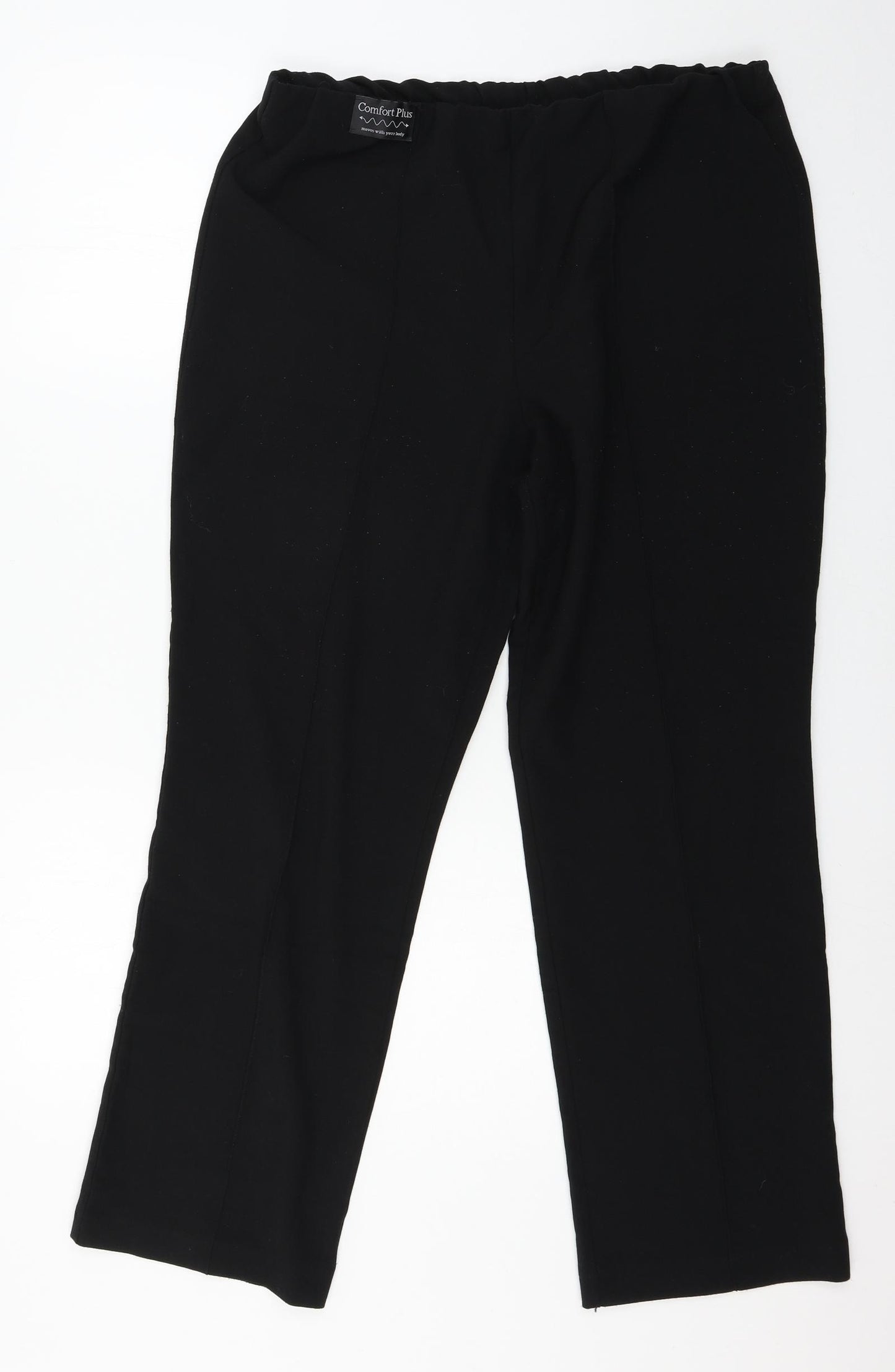 Vida Vi Womens Black   Trousers  Size 14 L28 in