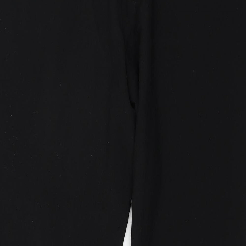 Vida Vi Womens Black   Trousers  Size 14 L28 in