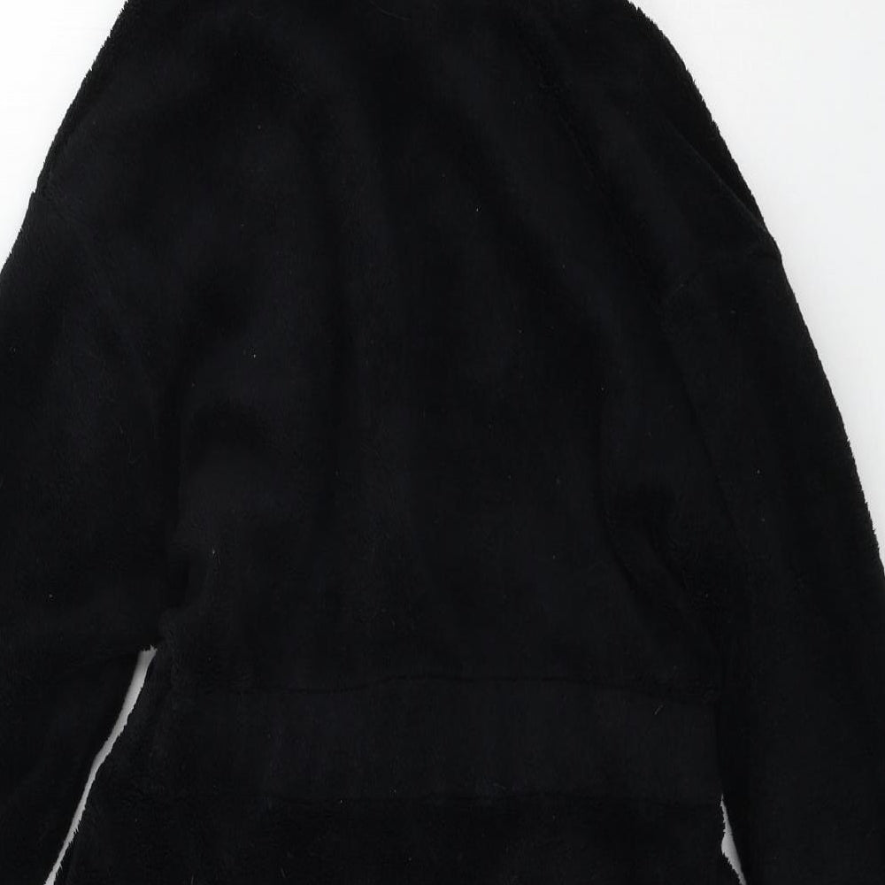 Star Wars Boys Black Geometric Microfibre  Robe Size 7-8 Years  - Darth Vader