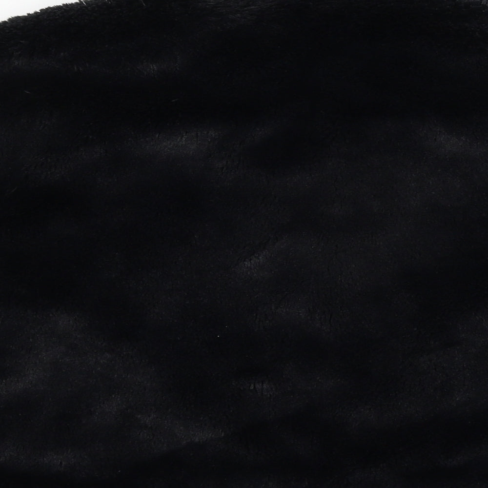 YAYA Womens Black   Jacket  Size 14  - Faux Fur