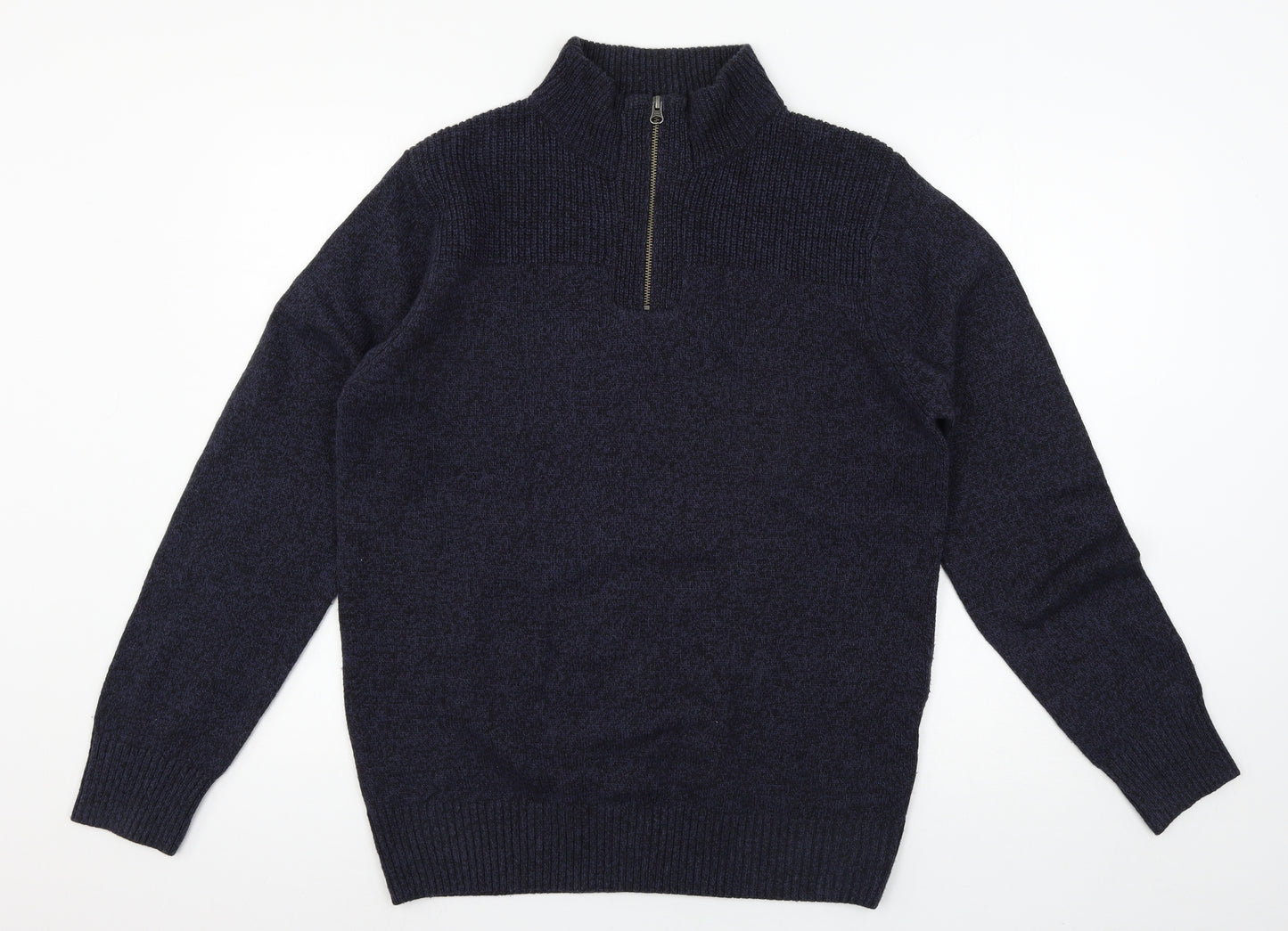 NEXT Mens Blue  Knit Pullover Jumper Size M