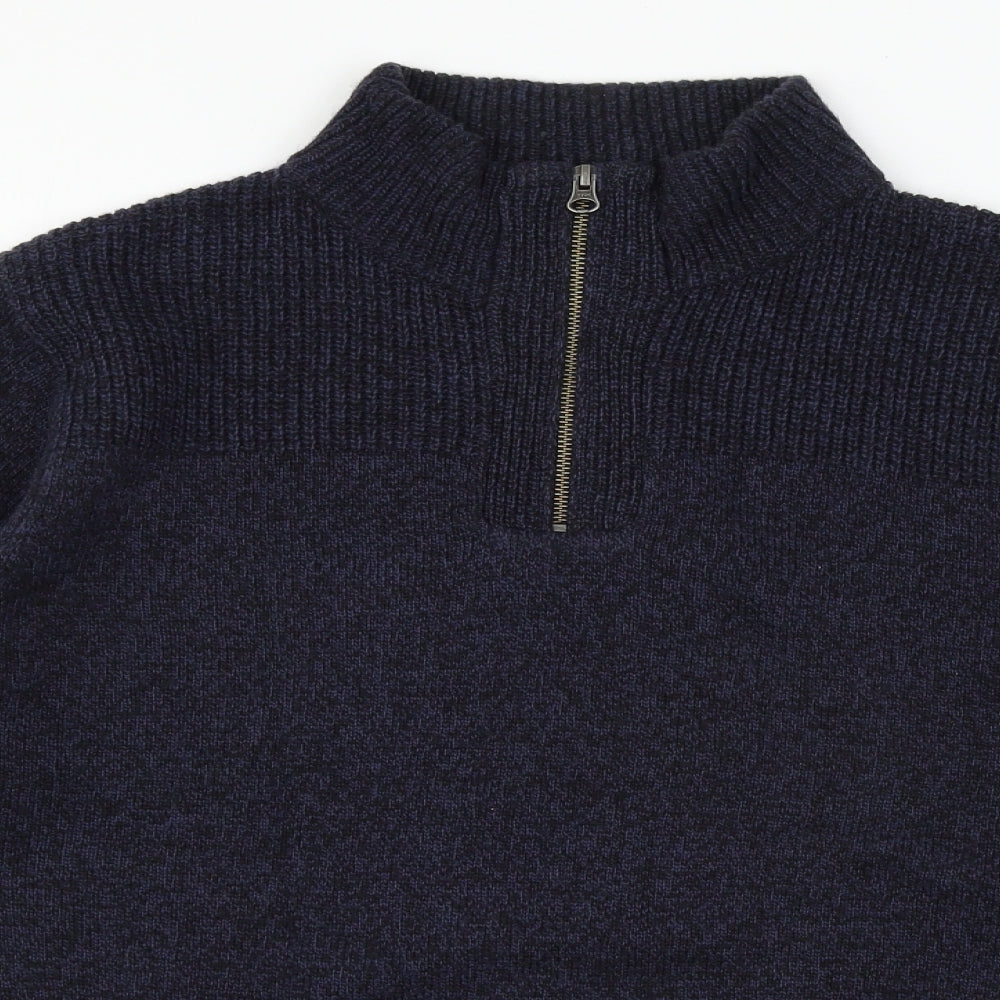 NEXT Mens Blue  Knit Pullover Jumper Size M
