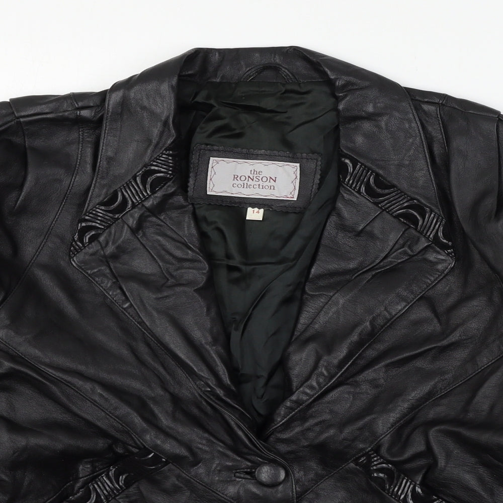 The Ronson Collection Womens Black   Jacket  Size 14