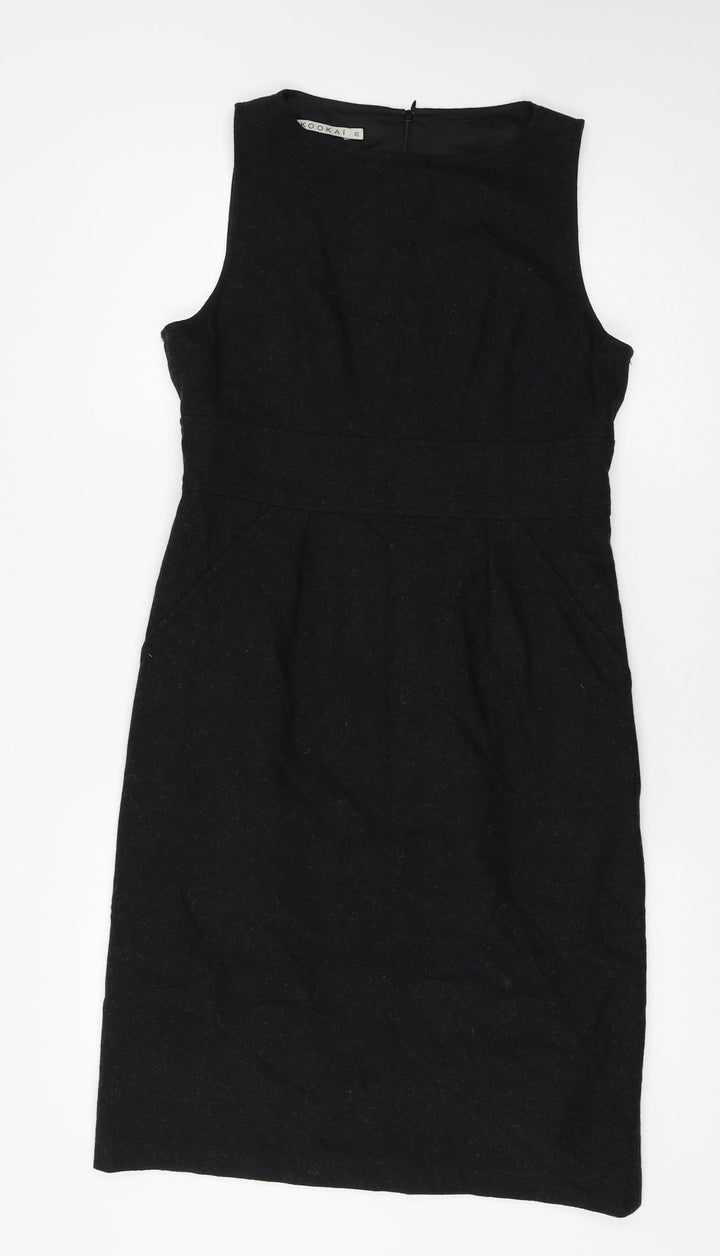 Kookai Womens Grey A-Line Size 12
