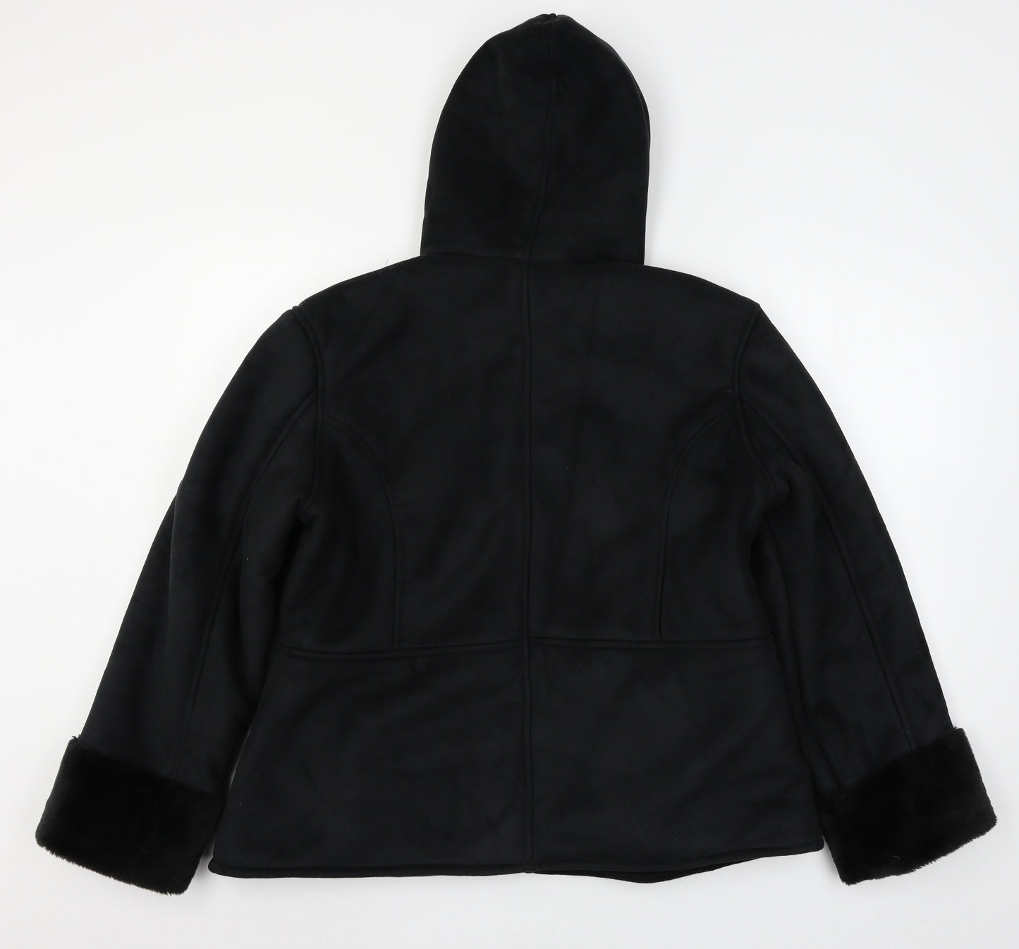 The Great Coat Company Womens Black   Parka Coat Size 20