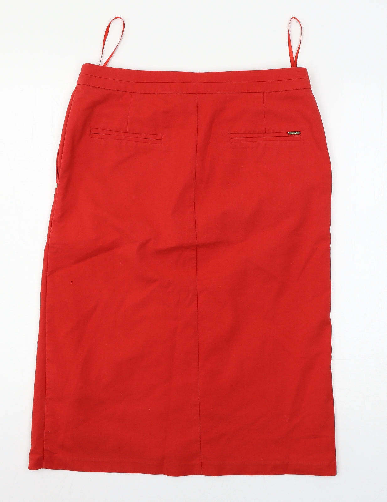 Per Una Womens Red   Straight & Pencil Skirt Size 12