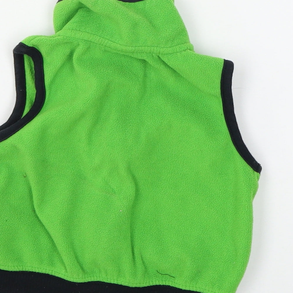 Carters Boys Green  Fleece Jacket  Size 12 Months