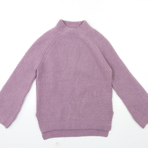Primark Womens Purple  Knit Pullover Jumper Size 4