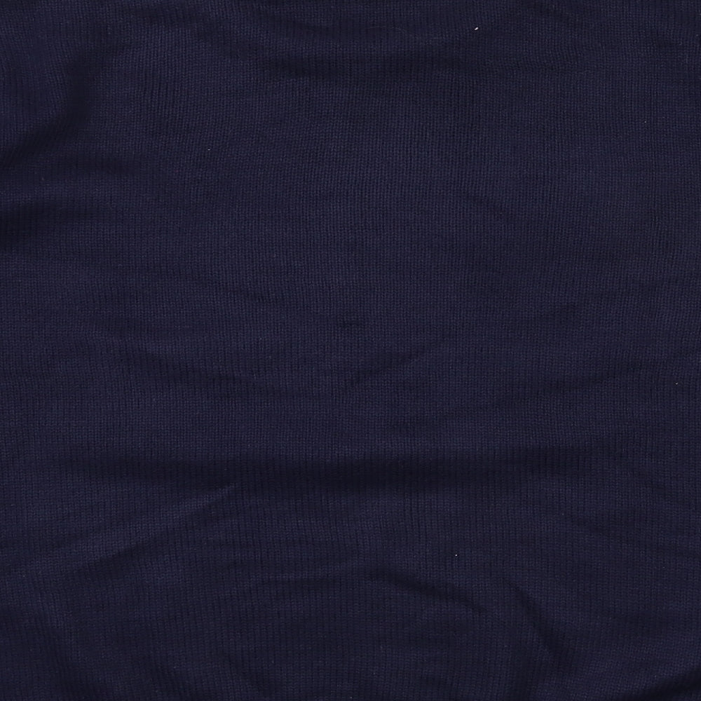 Marks and Spencer Mens Blue  Knit Pullover Jumper Size M  - christmas jumper