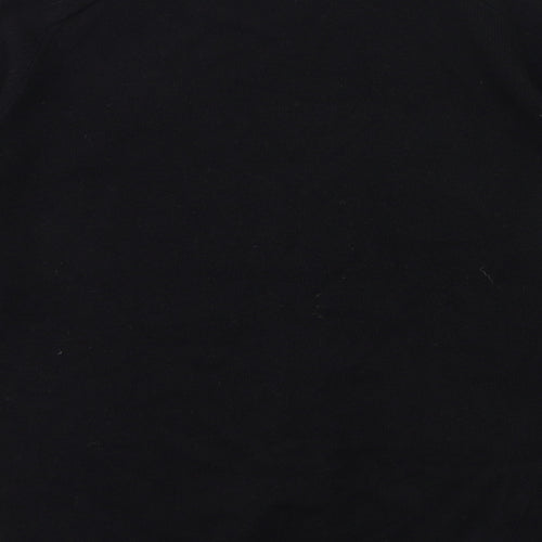 Signature Mens Black  Knit Pullover Jumper Size 2XL