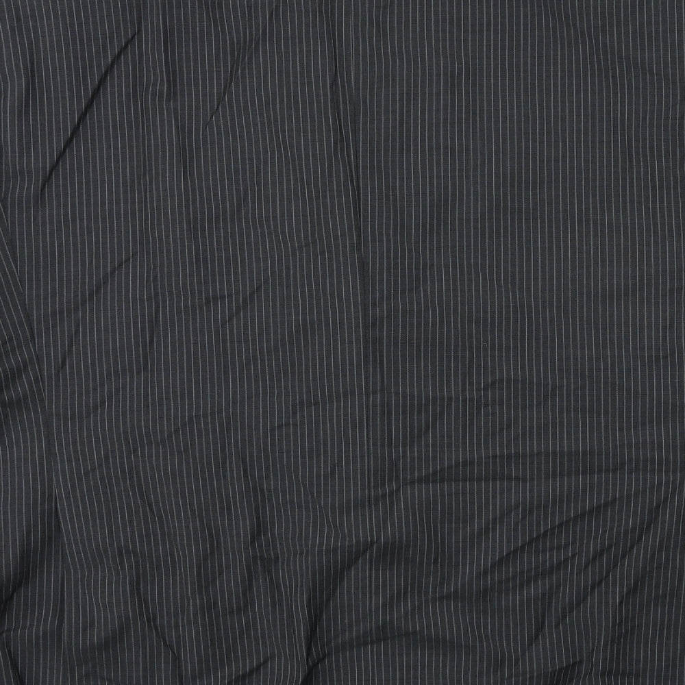 Marks and Spencer Mens Grey Striped  Jacket Suit Jacket Size 46