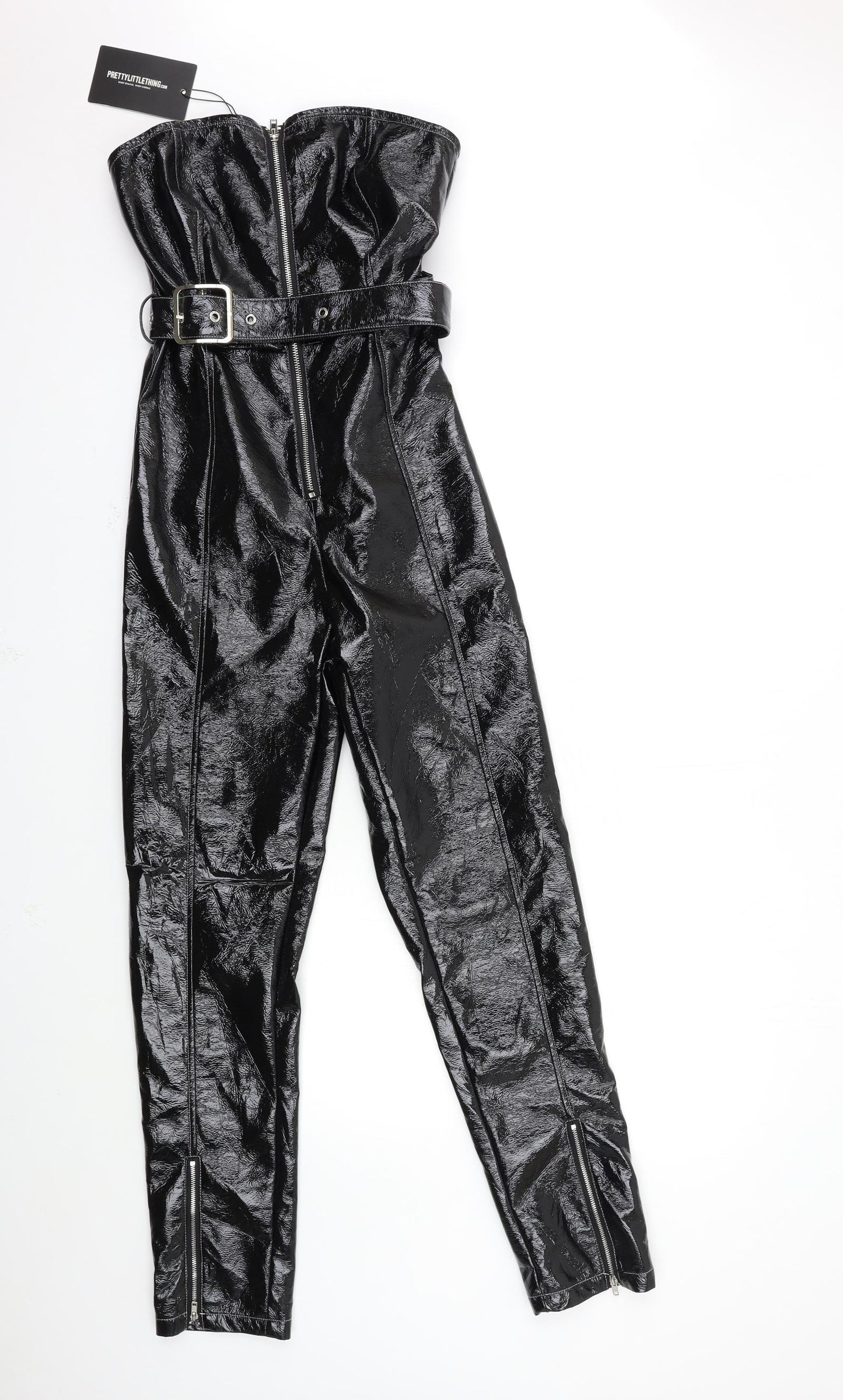 Kensington Womens Black   Jumpsuit One-Piece Size 8