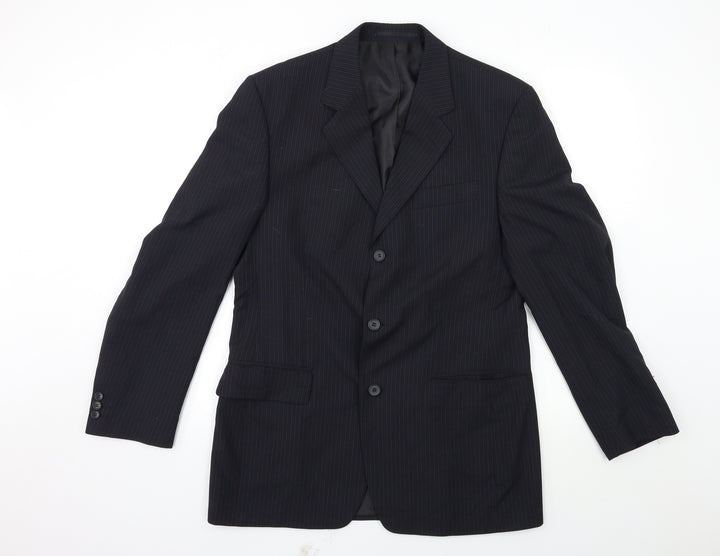 F&F Mens Blue   Jacket Suit Jacket Size 40