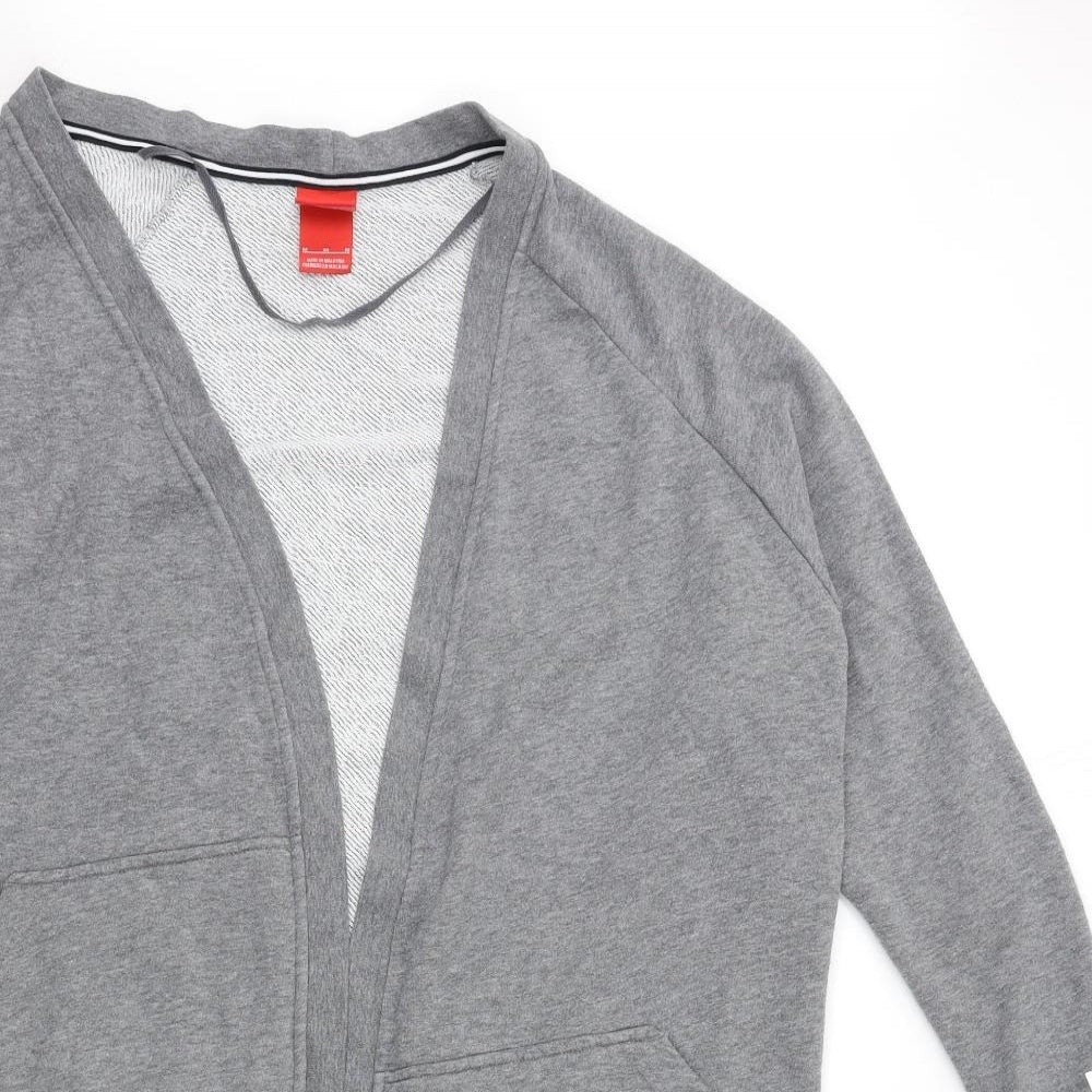 Nike Womens Grey   Cardigan Jumper Size M