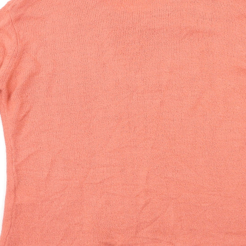 SIMPLY CLASSIC Womens Pink  Knit Pullover Jumper Size 14