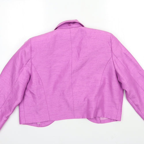 h&O Womens Purple   Jacket  Size 16
