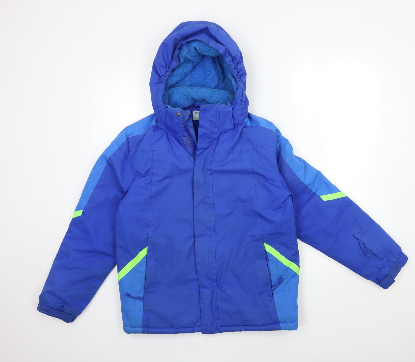 Mountain Warehouse Boys Blue   Rain Coat Coat Size 13 Years