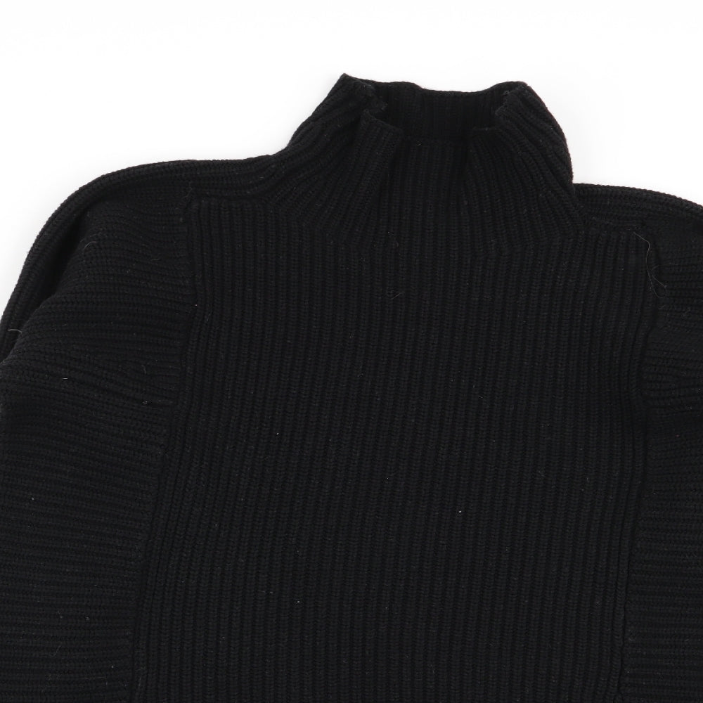 Seed Womens Black   Pullover Jumper Size M