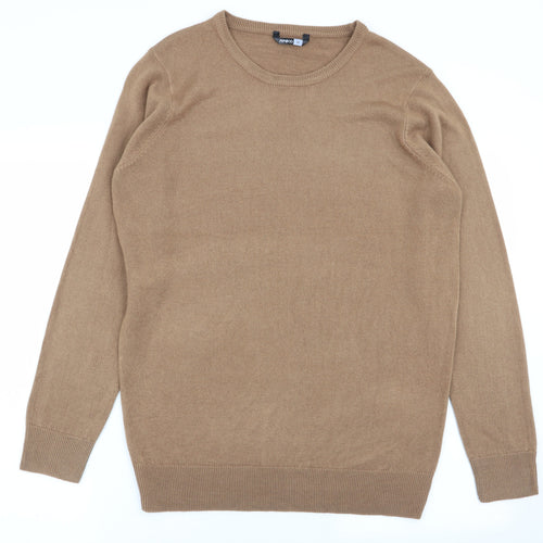pep and co Mens Brown   Pullover Jumper Size M