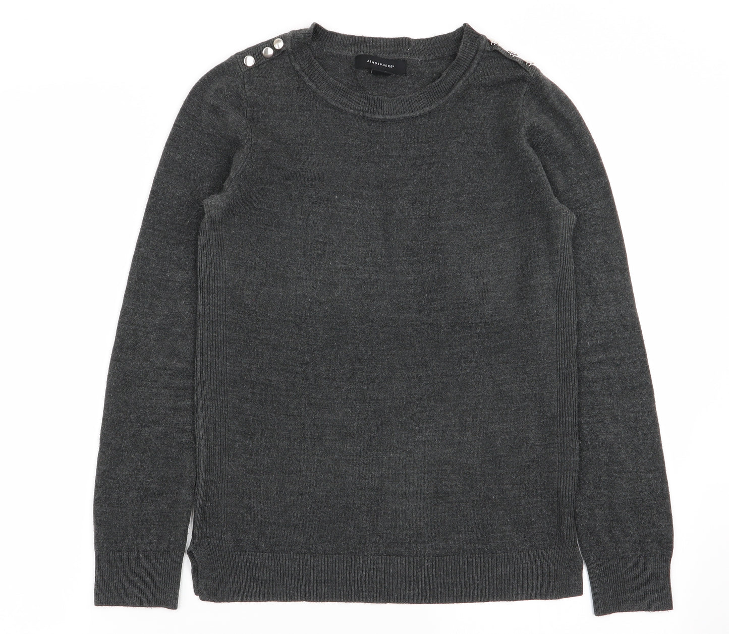 Primark Womens Grey   Pullover Jumper Size 6