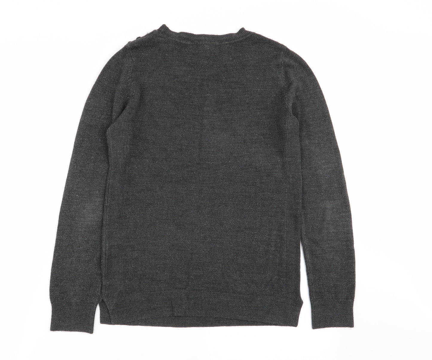 Primark Womens Grey   Pullover Jumper Size 6