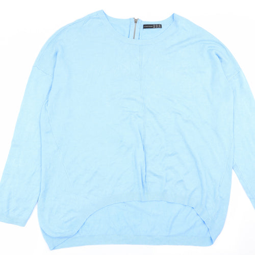 Primark Womens Blue   Pullover Jumper Size M