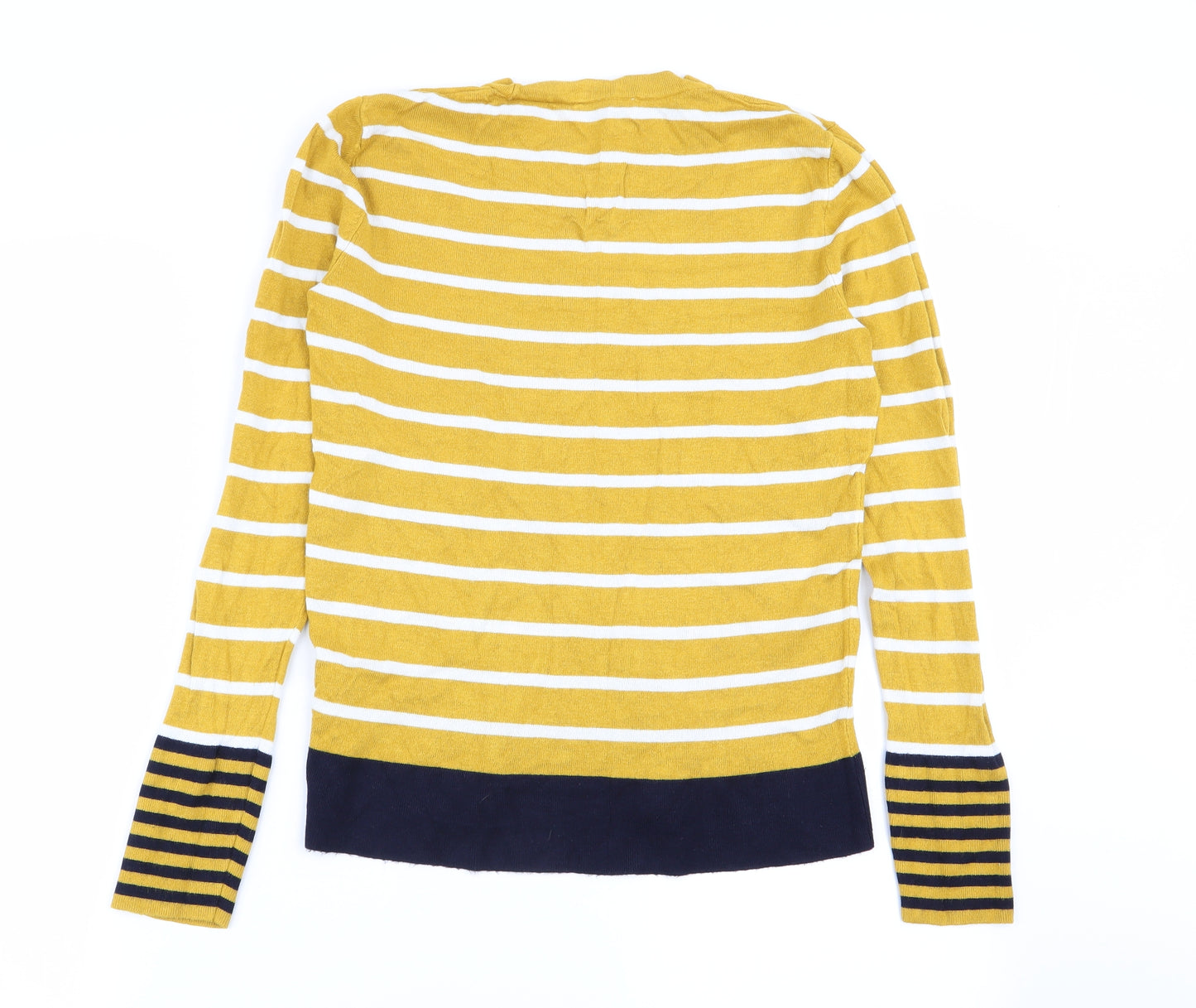 Warehouse Womens Multicoloured Striped  Basic T-Shirt Size 12