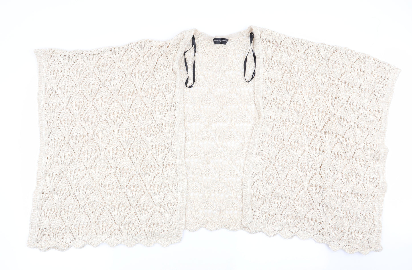 Dorothy Perkins Womens Beige   Cardigan Jumper Size M