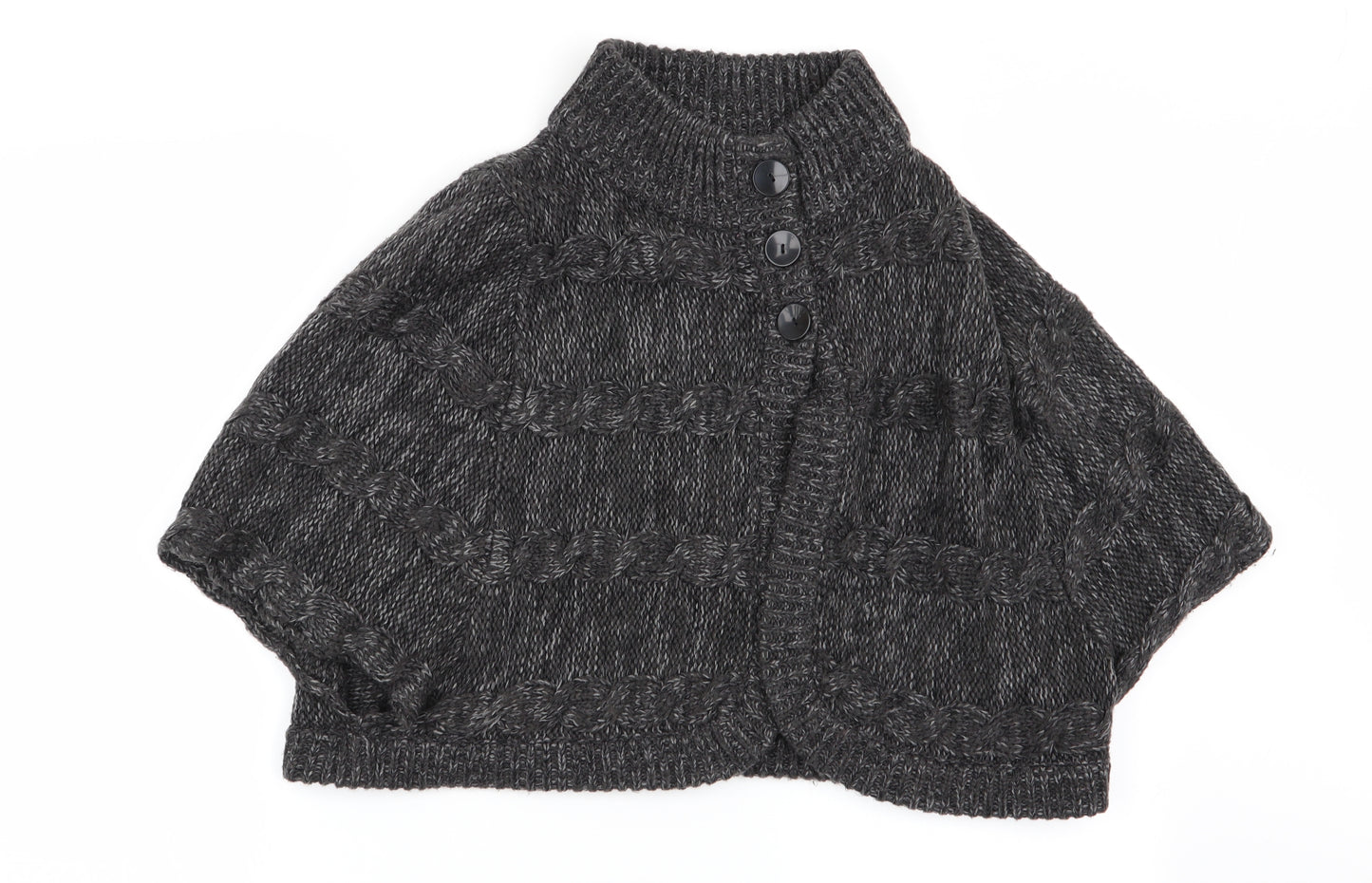 South Womens Grey   Cardigan Jumper Size 16