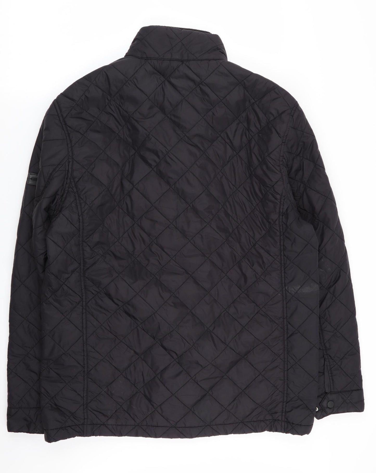 Asda George Mens Black   Jacket Coat Size L