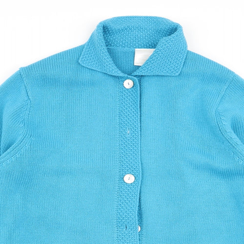Classics Womens Blue   Cardigan Jumper Size 16