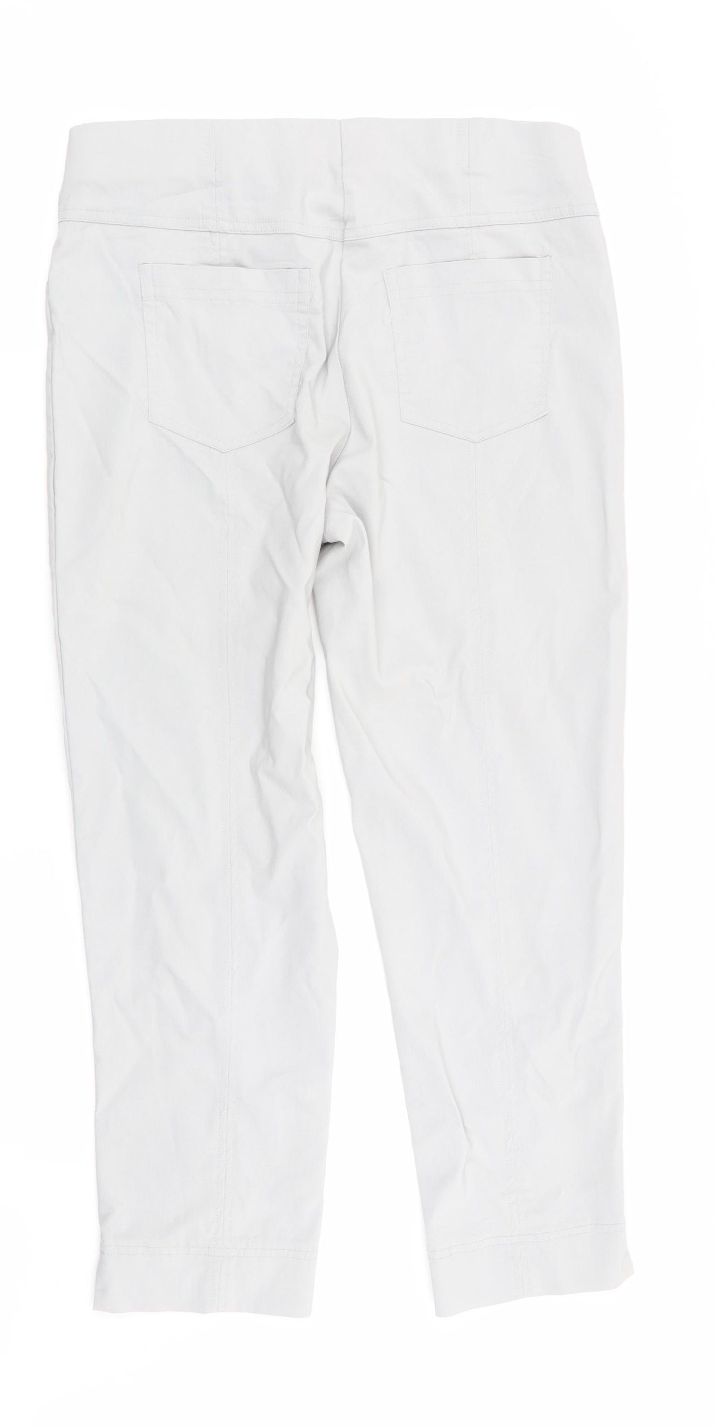 pinns Womens Grey   Trousers  Size 12 L25 in