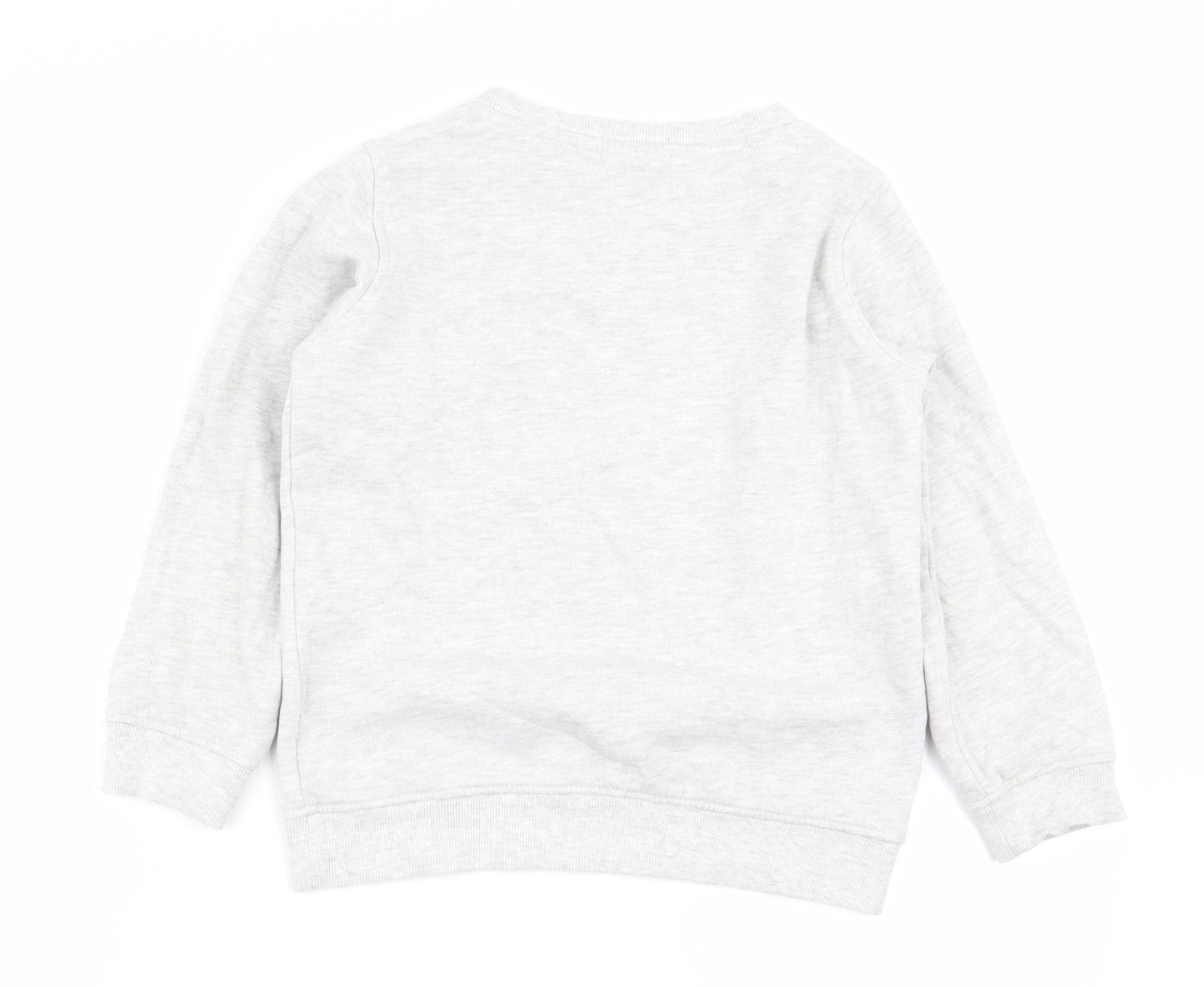 NEXT Girls Grey   Pullover Jumper Size 8 Years
