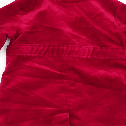 Gap Girls Red   Overcoat Coat Size 18-24 Months
