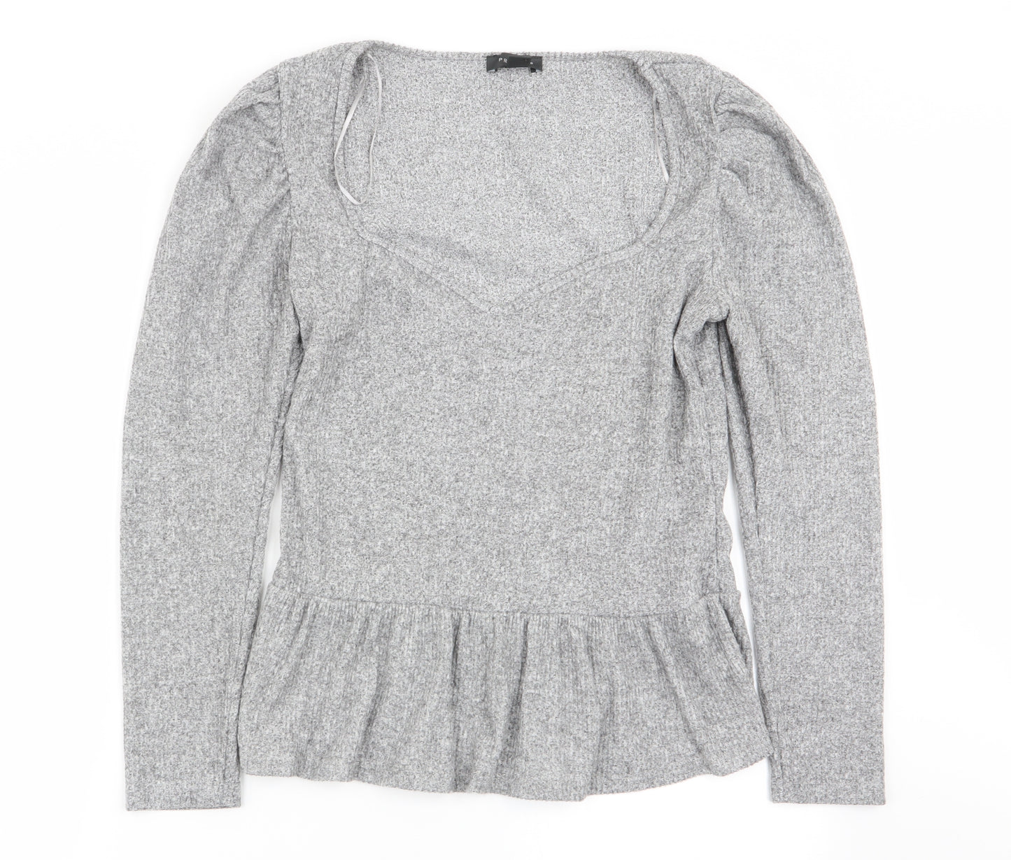 Primark Womens Grey   Basic T-Shirt Size 12