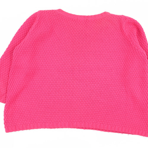 Papaya Womens Red   Pullover Jumper Size 14