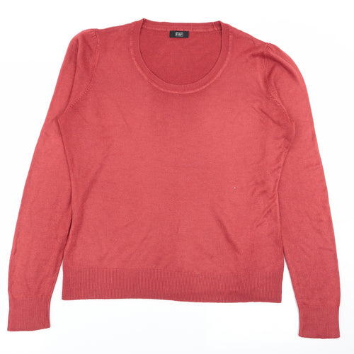 F&F Womens Brown   Pullover Jumper Size 16