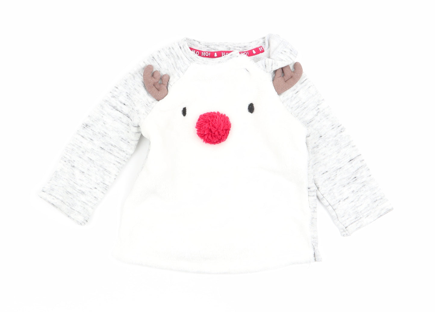F&F Girls Multicoloured   Pullover Jumper Size 6-9 Months