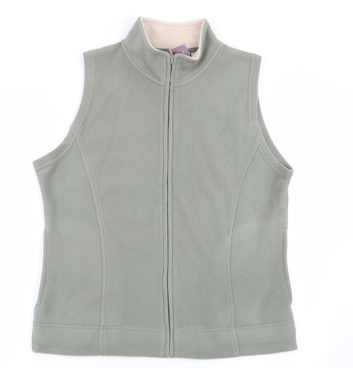 EWM Womens Green   Full Zip Jumper Size 14