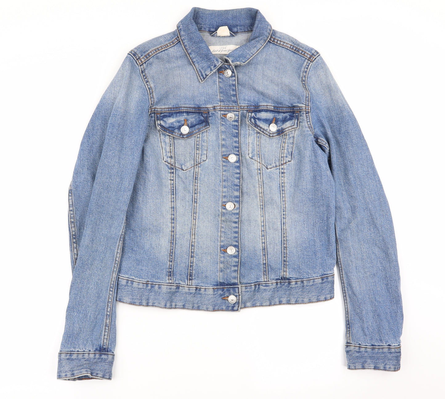H&M Womens Blue   Jacket  Size 14  - denim jacket